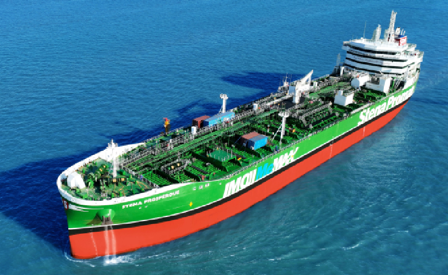 Proman Stena Bulk takes delivery of fourth methanol-fuelled tanker Stena Prosperous